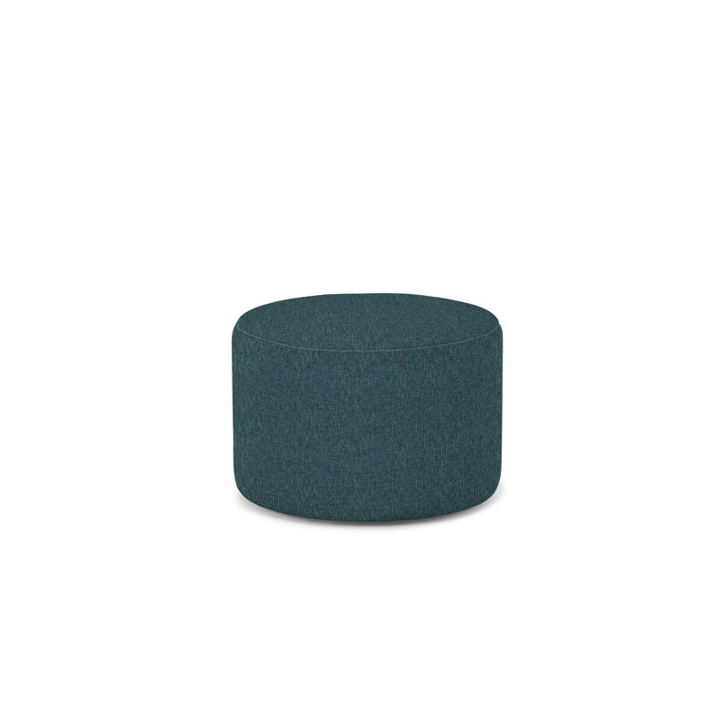 Vera Round Ottoman, Aruba Polyester Blend