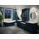 Kaali 60 Oval 23-3/8" Undermount Lavatory Sink in Volcanic Limestone with Internal Overflow