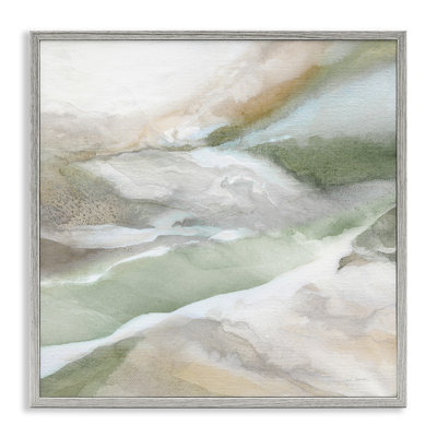 Serene Misty Landscape Framed Giclee, design by Carol Robinson