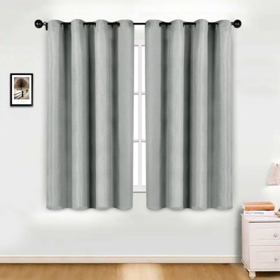 Polyester Thermal Insulated Room Darkening Curtain Panels