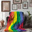 Groovy Colors - Couverture sherpa de qualité supérieure 1 pièce-99455542