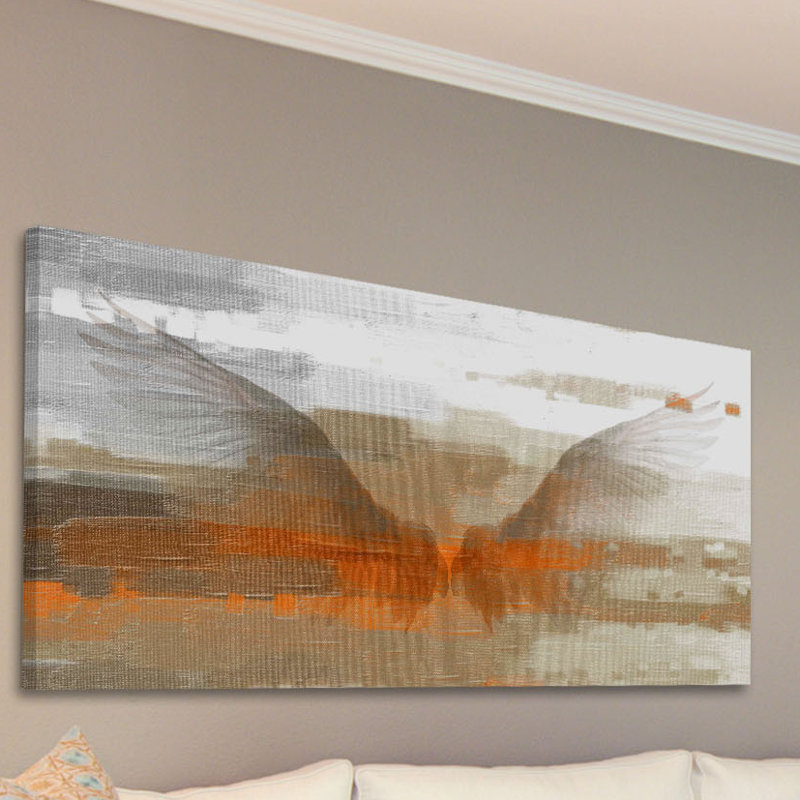 « polegate », reproduction d’art sur toile tendue, H 30 po x l 60 po x P 1,5 po