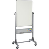 Platinum Reversible Freestanding High Pressure Laminate Reversible Small - 2' - 4' Whiteboard