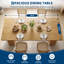 Table à manger pour 4 à 6 personnes, table de cuisine moderne de 178 cm-1803951958