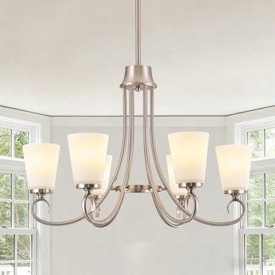 6 Light Dimmable Classic / Traditional Chandelier