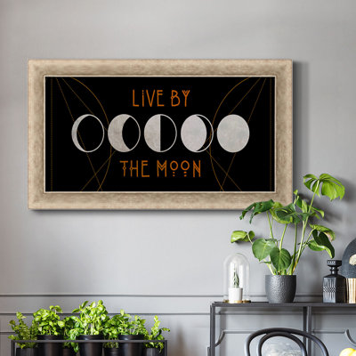 Toile encadrée de qualité supérieure Mystic Moon