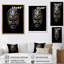 Masque africain traditionnel sur toile Ethnical Traditional-1679647165-1679647166