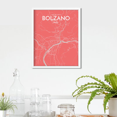 «Bolzano City Map», impression