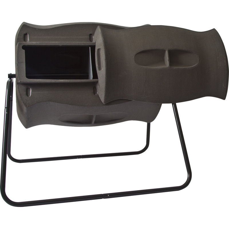 55 Gal. Tumbler Composter, Brownstone