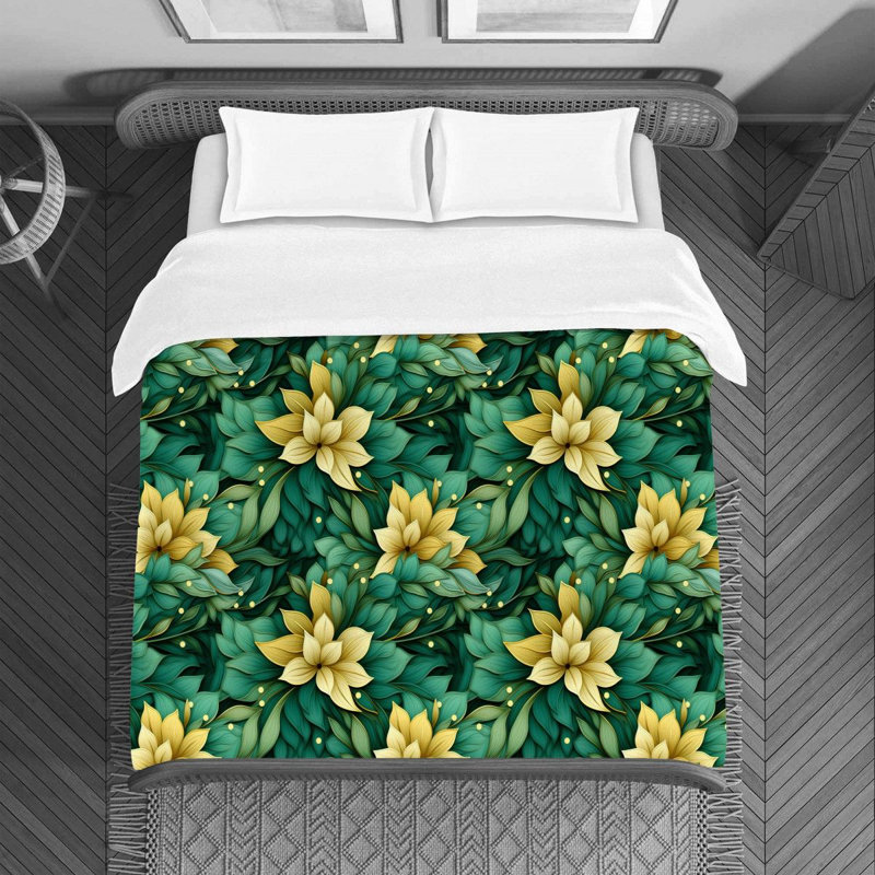 Floral Duvet Cover, Twin Duvet Cover