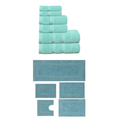 Ensemble de serviettes de bain et tapis de bain Bublitz Classy