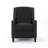 Classic Dark Grey Fabric Push Back Chair-1125595331