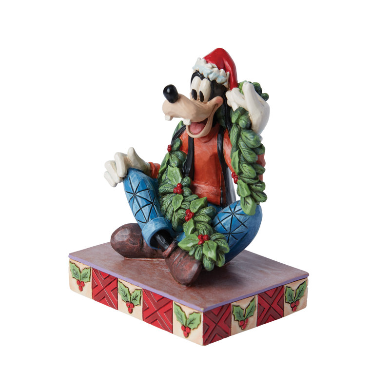 Figurine de Noël Jim Shore Disney Traditions Goofy