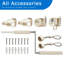 Store extérieur à enroulement, stores de parasol à manivelle sans cordon pour la terrasse, protection contre les rayons UV-390425069-390425057