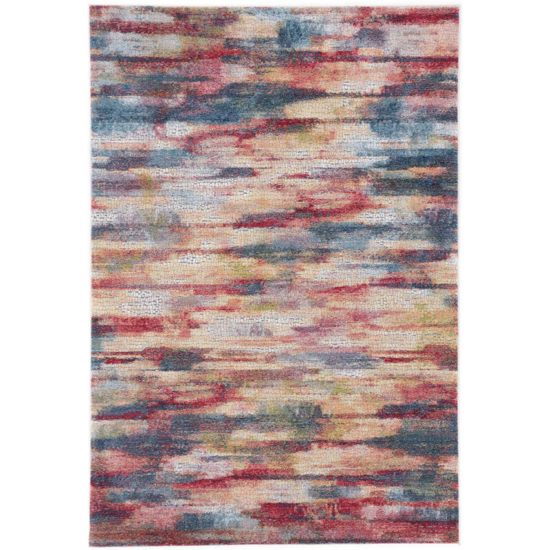 Abstract Jute / Sisal Area Rug, Rectangle 200 x 290cm