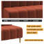 Banc rembourré en velours-1346299373