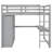 Jamien Kids Full Loft Bed with Drawers-2016140544