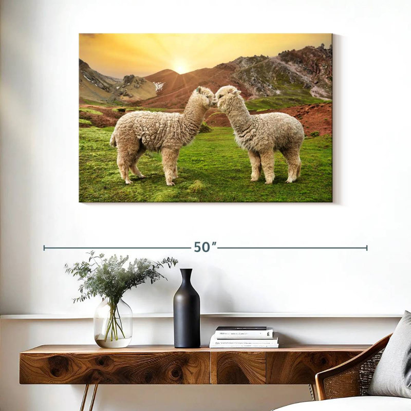 Brampt Colors Of Peru - Alpaca Love, 26" H x 39" W