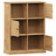 Haybridge 114.5cm H x 90cm W Cube Bookcase-305813224