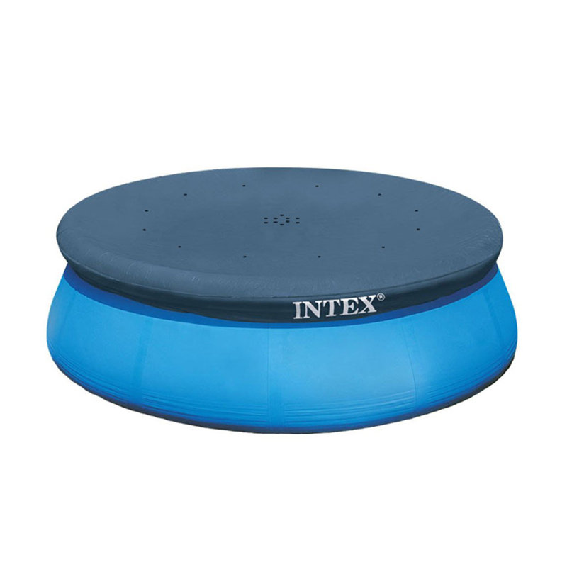 Plastic Round Inflatable Pool 30'' H x 120'' W x 120'' L
