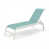 Dupione Aquamarine Sling/River White selected
