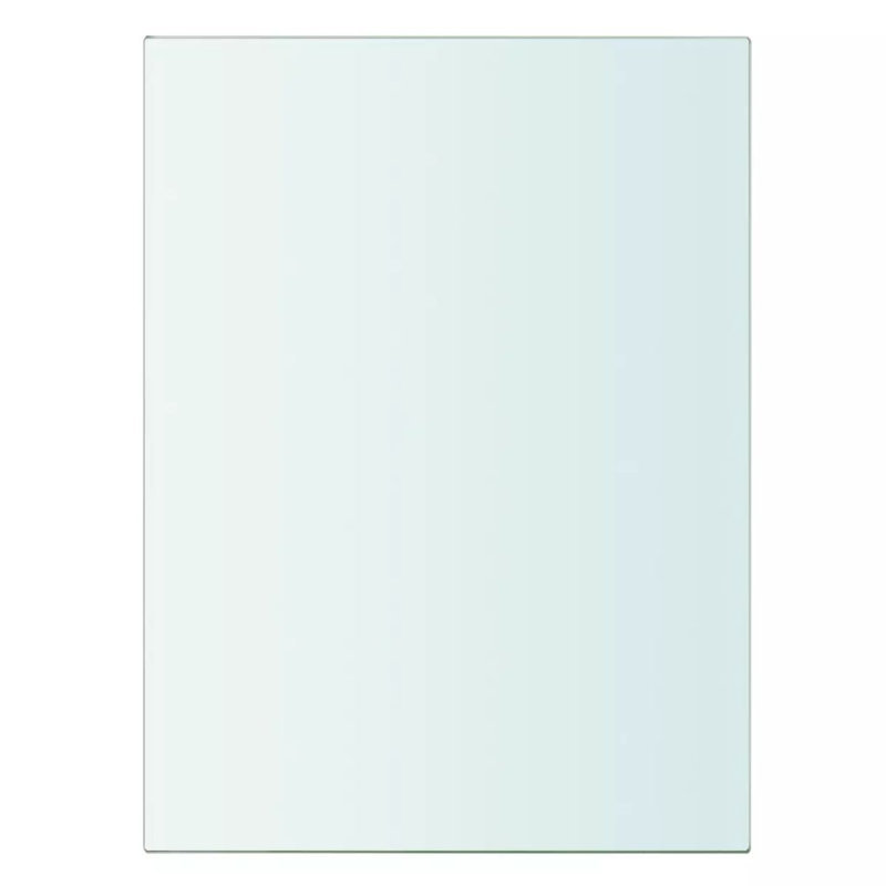 Glass Floating Shelf, 0.8cm H x 20cm W x 15cm D