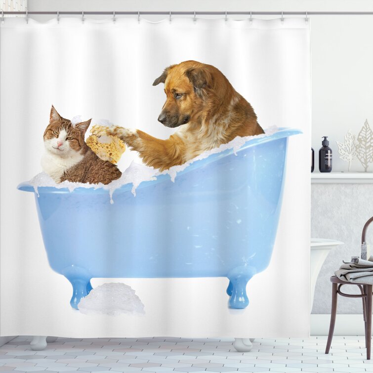 Cats Bath Mat With Non Skid Backing, Matching Shower Curtain and Bath  Towels. Cat Bath Rug. Shower Mat. Bathroom Mat. Bath Tub Mat. Door Mat 