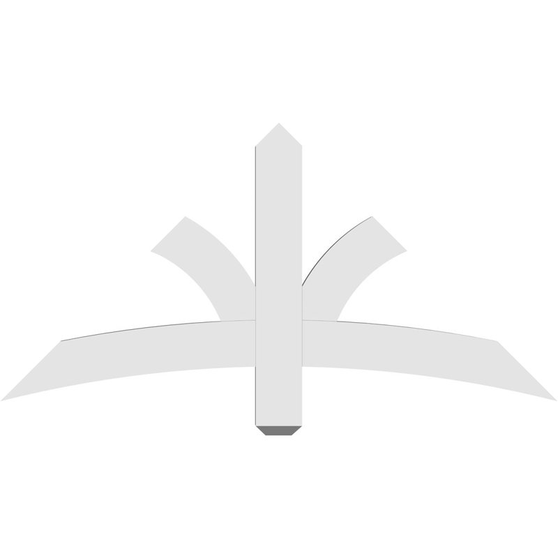 Support pour pignon Davenport, H 24 po x l 48 po (pas: 12/12), P 4 po x F 4 po, Signature uréthane