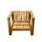 Wood Patio Lounge Chair & - Cushions And Convenient Side Table Transform Your Outdoor Space Weather- Poolside Seating Chair, For A Cool Experience-1574942534