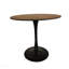 Table de salle à manger ronde 31,5 "couleur noyer, table de salle à manger tulipe 2-4 personnes avec plateau en MDF et base à piédestal, table de bout Mid-Century-340301975-340301973