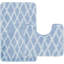 Nest & Nibble Bath Mats 2 Piece Set Non Slip Bath Mat & Toilet Rug – Soft Microfiber, Quick Dry, Machine Washable-1324633213