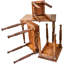 Solid Wood Nesting End Table