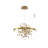 Modern LED Round Halo Confetti Chandelier -866261619-866261617