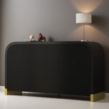 60" Console Table Entryway Sideboard for Hallway Living Room
