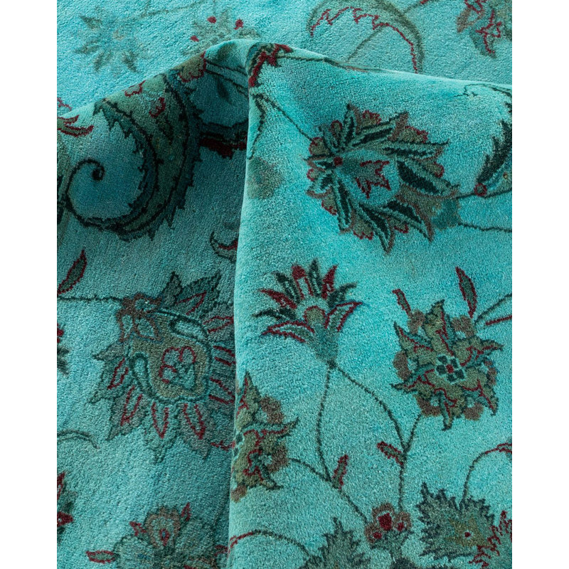 Fine Vibrance One-of-a-Kind 10'1" X 14'4" Hand Knotted Area Rug