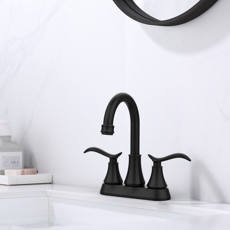 de salle de bain moderne et pivotant en métal noir mat pour la maison