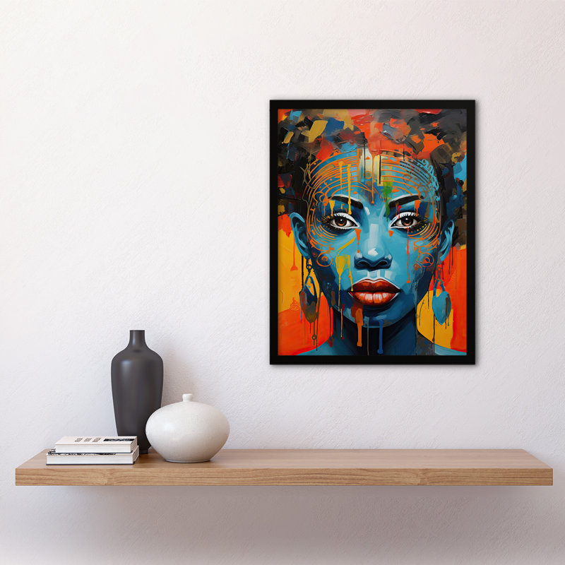 Contemporary African Woman - Single Picture Frame Print