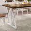 Metal Base Dining Table-2132469352
