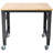 Rolling Workbench, Adjustable Height Workshop Tool Bench, Writing Desk