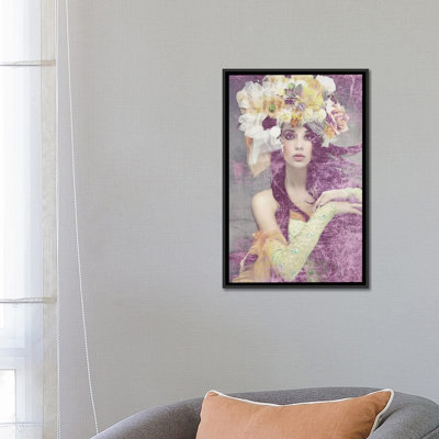 «Flower Lady», impression sur toile