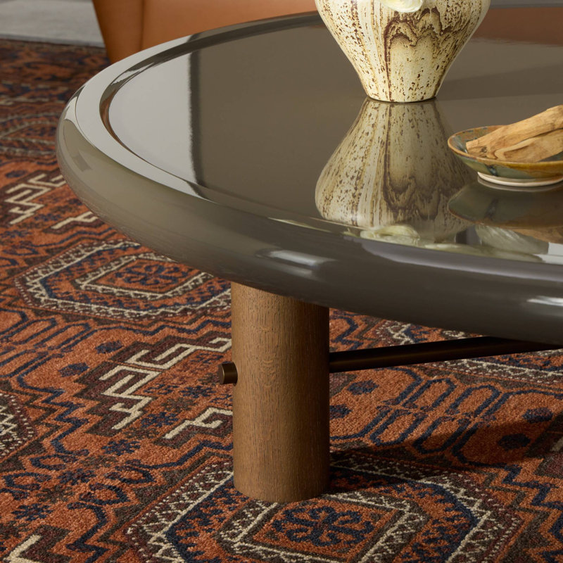 Zia Coffee Table-Olive Lacquer