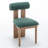 Abentego Solid Wood Fabric Dining Chair-1663143968-1675978390