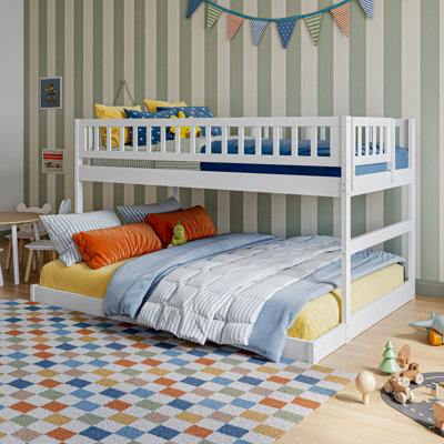Malibu Wood Low Bunk Bed