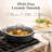 Alva Maestro Ceramic Nonstick Sauté Pan with Lid, 4-Qt.