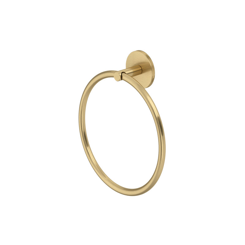 Amahle Towel Ring, Antique Gold