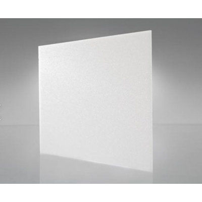 White Crepe Flat Panels | Replacement Light Cover Panels |Size: 22.5" x 46.5" x .080" | 4PACK