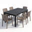 Plastic Patio Dining Set Table,