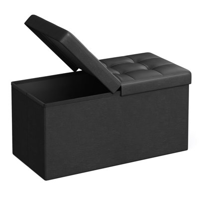 Folding Storage Ottoman