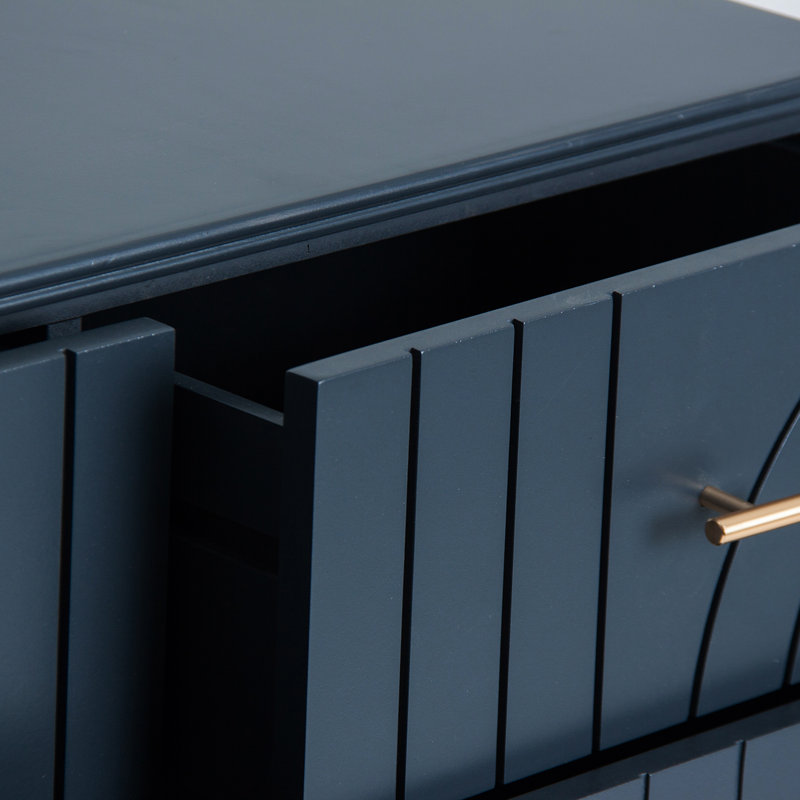 Solid Wood 80cm W 4 - Drawer Chest of Drawers