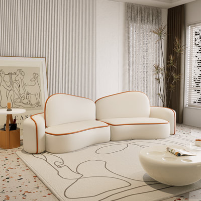 Modern Simple Light Luxury Curved Sofa